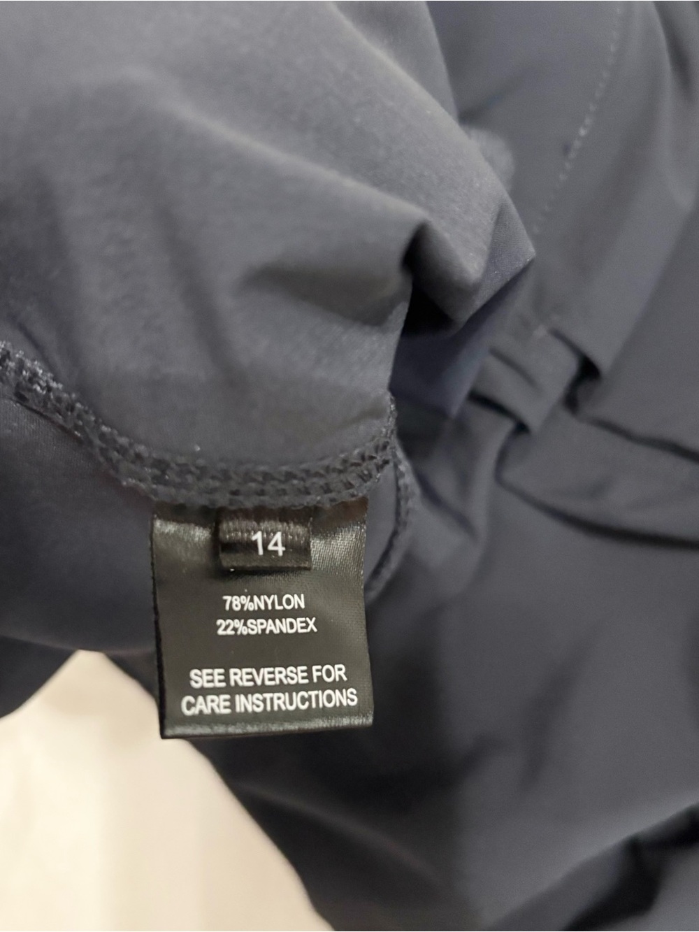 NEW RUTI The Wide Ish Navy Blue Casual Trouser Pants (RTP $260) - Picture 4 of 6